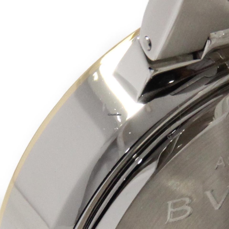 IMG_9081 Bulgari Bulgari Mens watch Unisex Automatic BB38SGAUTO BB38WSGD Replica 6