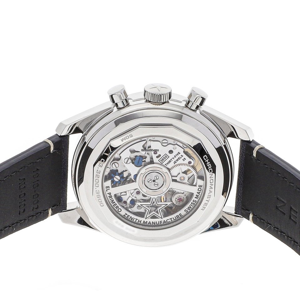 Zenith El Primero Chronomaster Mens watch Unisex Automatic Steel 03.3200.3600 69.C902 Replica 6