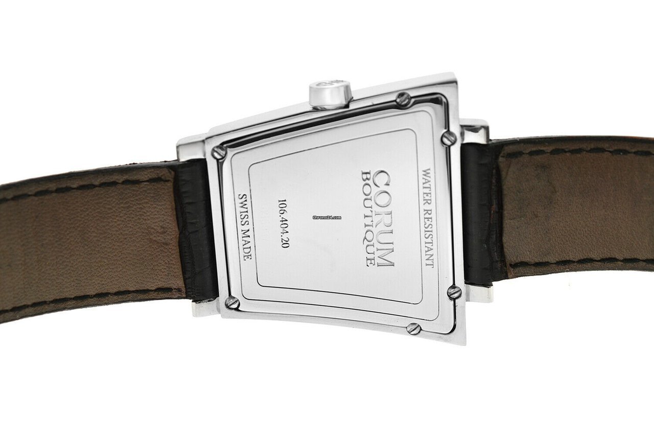 IMG_9081 Corum Trapeze Mens watch Unisex Quartz Steel 106.404.20 Replica 6