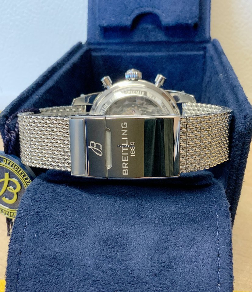 IMG_9081 Breitling Superocean Heritage Chronograph Mens watch Unisex Automatic Steel AB0162121C1A1 Replica 6