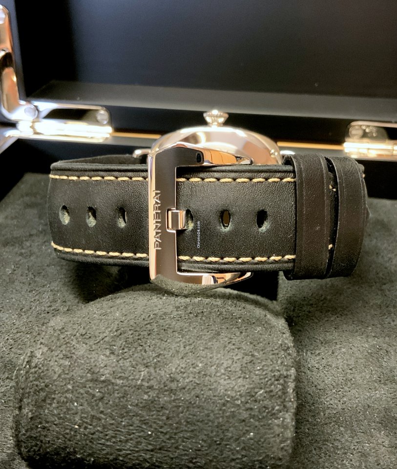 IMG_9081 Panerai Radiomir Black Seal Mens watch Unisex Manual winding Steel PAM 00754 Replica 6