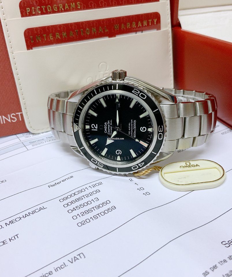 IMG_9081 Omega Seamaster Planet Ocean Mens watch Unisex Automatic Steel 2200.50.00 Replica 6