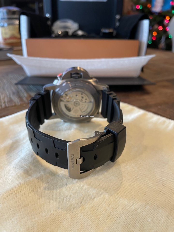 IMG_9081 Panerai Luminor 1950 Regatta 3 Days Chrono Flyback Mens watch Unisex Automatic Titanium PAM 00526 Replica 6