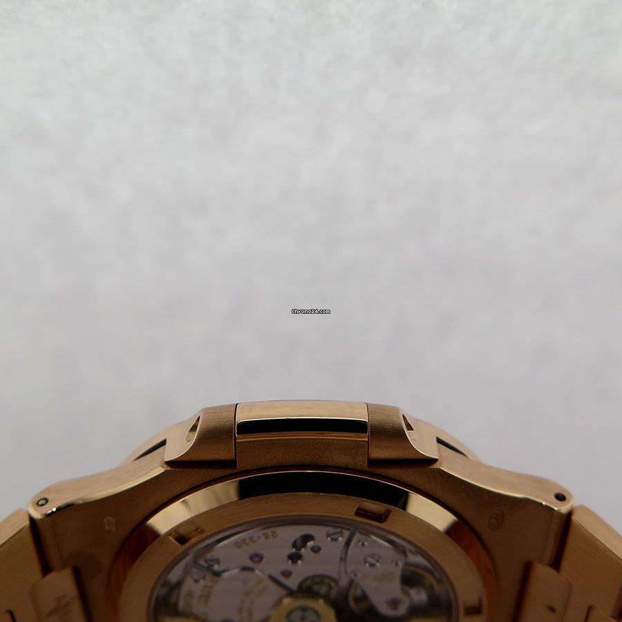 IMG_9081 Patek Philippe Nautilus Mens watch Unisex Automatic Rose gold 5711 1R Replica 6