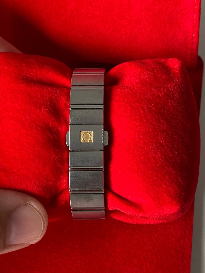 Omega Constellation Quartz Womens watch Quartz Gold Steel 123.20.24.60.57.002 Replica 6