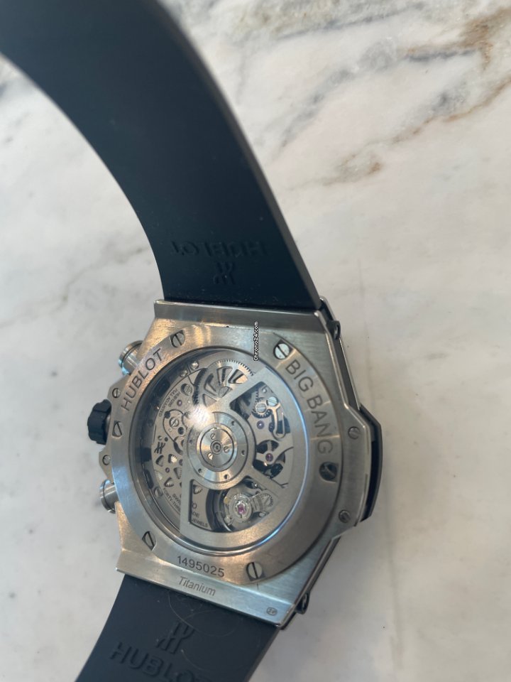 IMG_9081 Hublot Big Bang Unico Mens watch Unisex Automatic Titanium 441.NX.1170.RX.1104 Replica 6