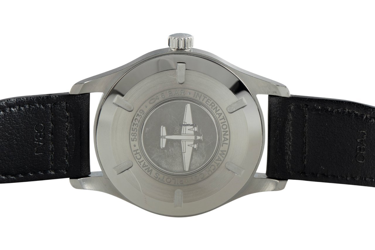 IMG_9081 IWC Pilot Mark Mens watch Unisex Automatic Steel 3270 Replica 6
