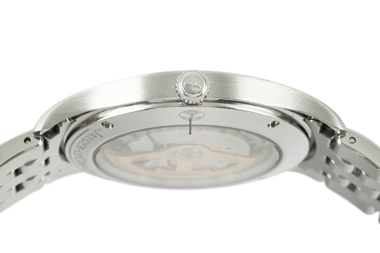 IMG_9081 Jaeger-LeCoultre Master Control Date Mens watch Unisex Automatic Steel 176.8.40.S Replica 6