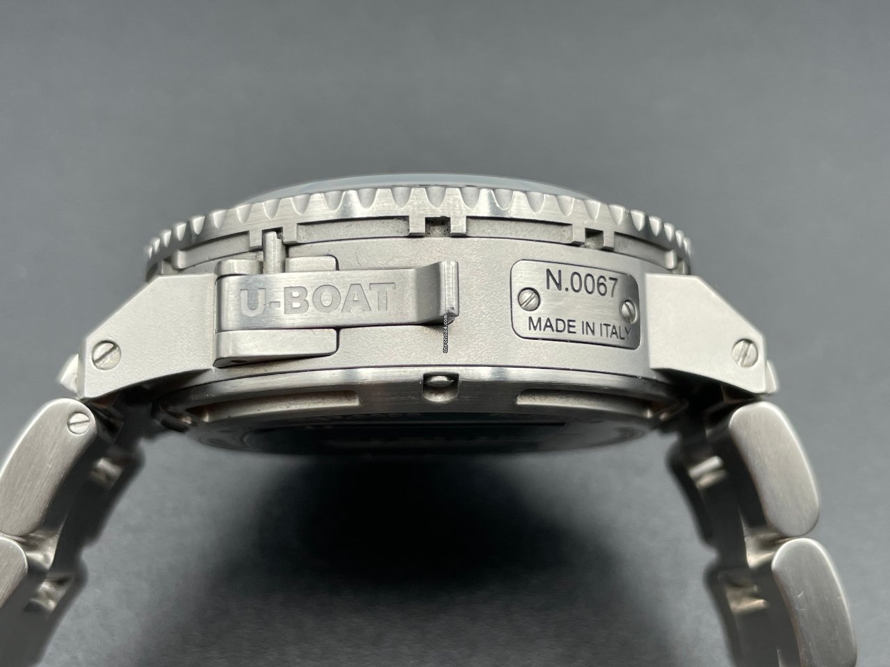 IMG_9081 U-Boat Mens watch Unisex Steel 9099 MT Replica 6
