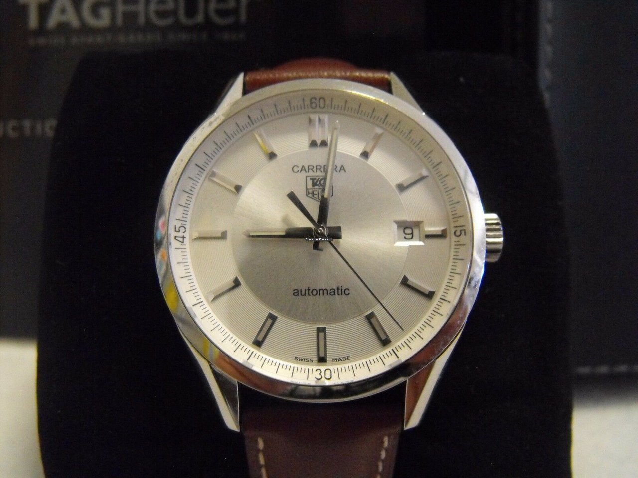 IMG_9081 TAG Heuer Carrera Calibre 5 Automatic Steel WV211A.FC6203 Replica 6