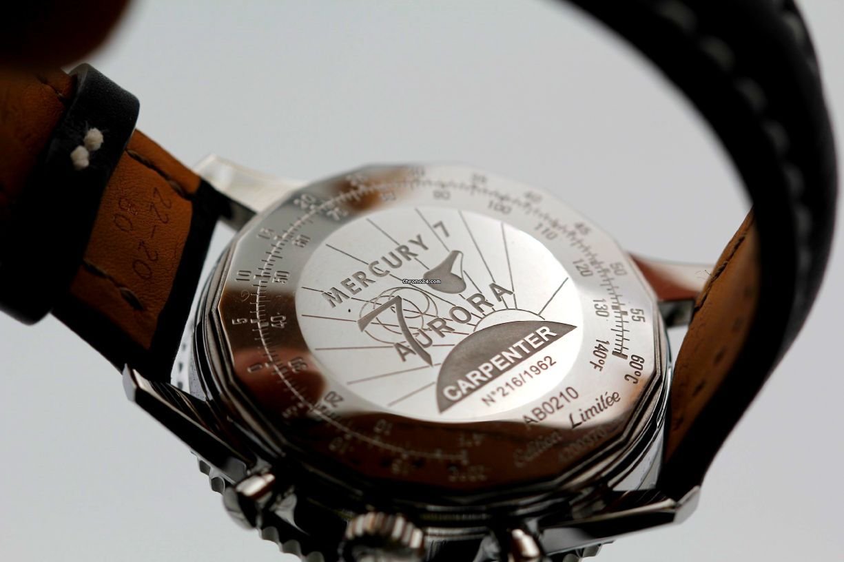 Breitling Navitimer Cosmonaute Mens watch Unisex Manual winding Steel AB0210 Replica 6
