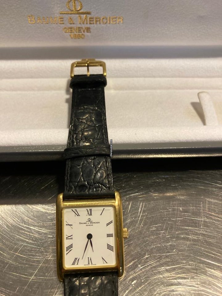 IMG_9081 Baume & Mercier Mens watch Unisex Manual winding Yellow gold 37342 Replica 6