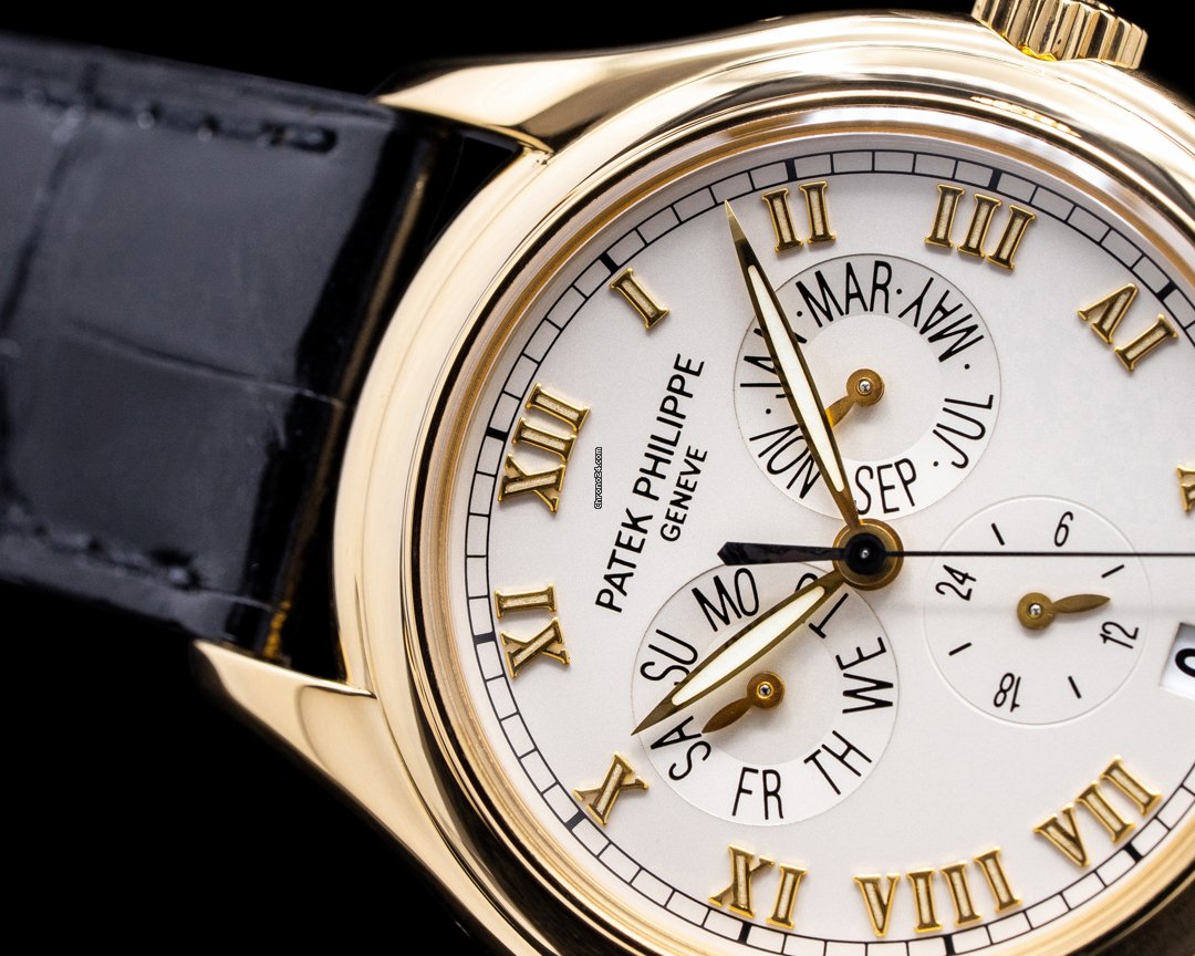Patek Philippe Annual Calendar Mens watch Unisex Automatic Yellow gold 5035J-001 Replica 6