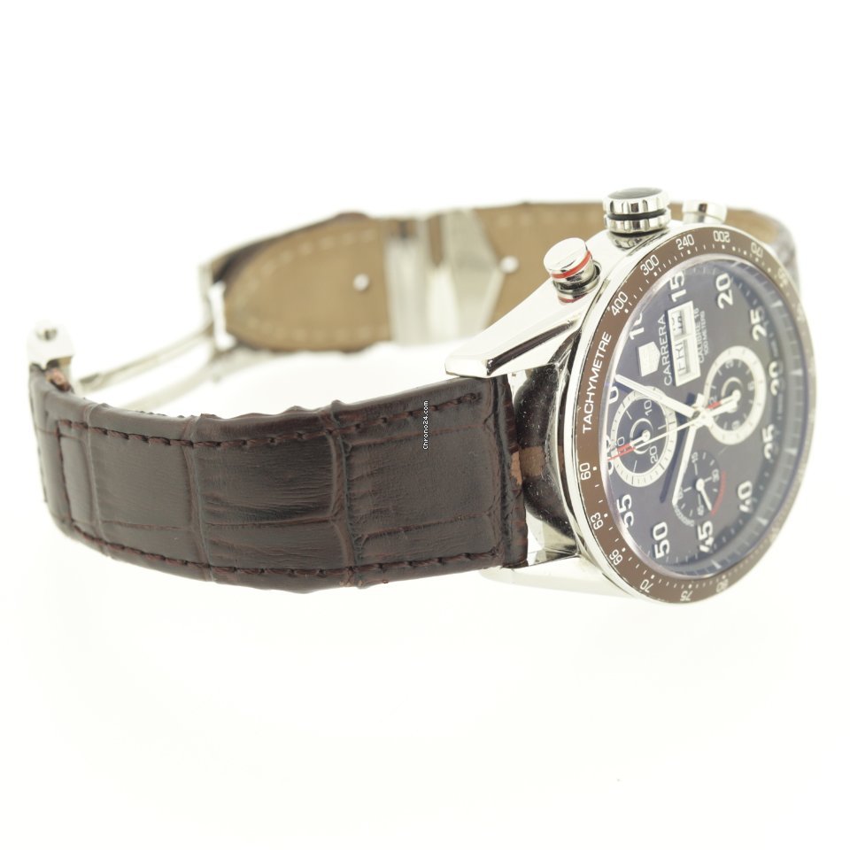 IMG_9081 TAG Heuer Carrera Calibre 16 Mens watch Unisex Automatic Steel CV2A1S.FC6236 Replica 6