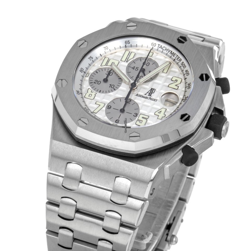IMG_9081 Audemars Piguet Royal Oak Offshore Chronograph Mens watch Unisex Automatic Steel 25721ST.OO.1000ST.07.A Replica 6