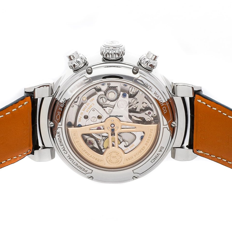 IMG_9081 IWC Da Vinci Perpetual Calendar Mens watch Unisex Automatic Steel IW3921-03 Replica 6