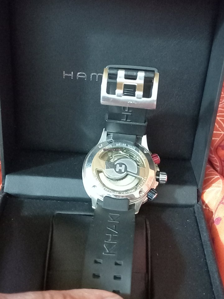 IMG_9081 Hamilton Khaki Pilot Day Date Mens watch Unisex Automatic Steel H717260 Replica 6