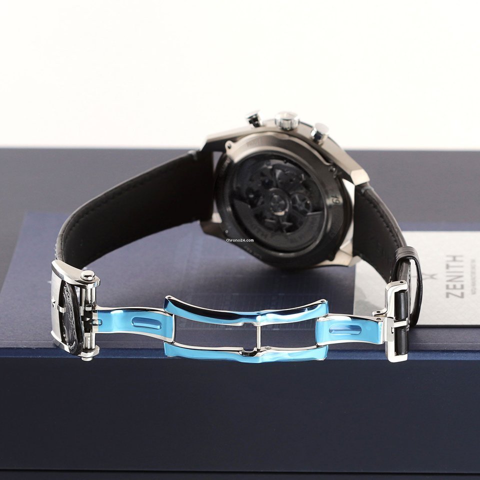 IMG_9081 Zenith El Primero Chronomaster Mens watch Unisex Automatic Titanium 95.3001.3600 69.c817 Replica 6