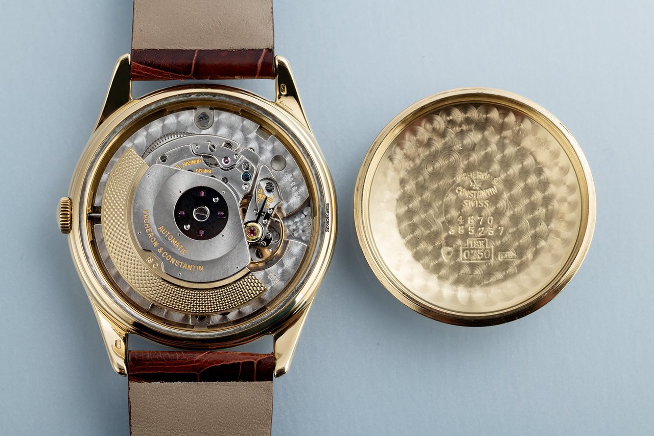 Vacheron Constantin Automatic Yellow gold 4870 Replica 6