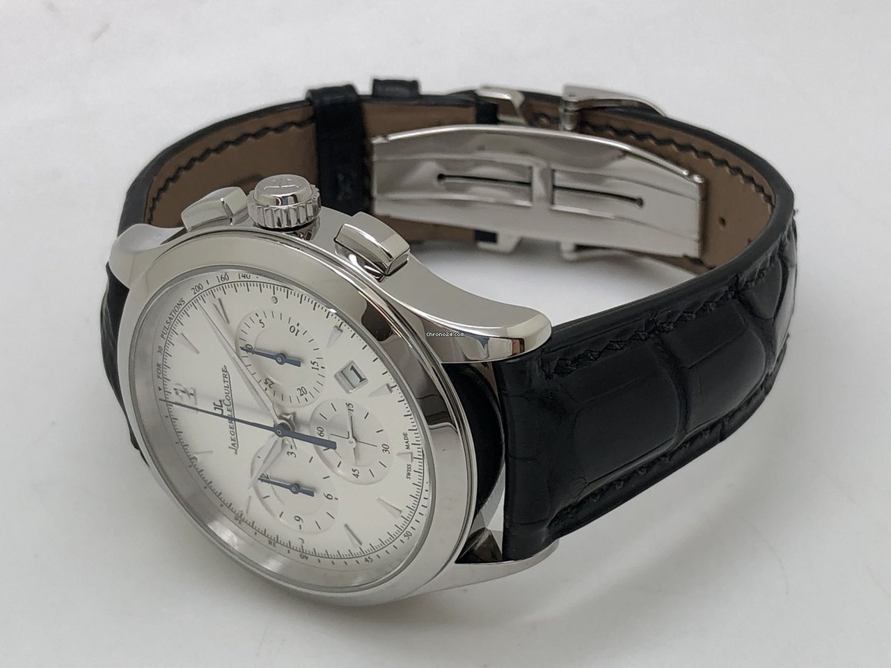 IMG_9081 Jaeger-LeCoultre Master Chronograph Mens watch Unisex Automatic Steel 174.8.C1 Replica 6