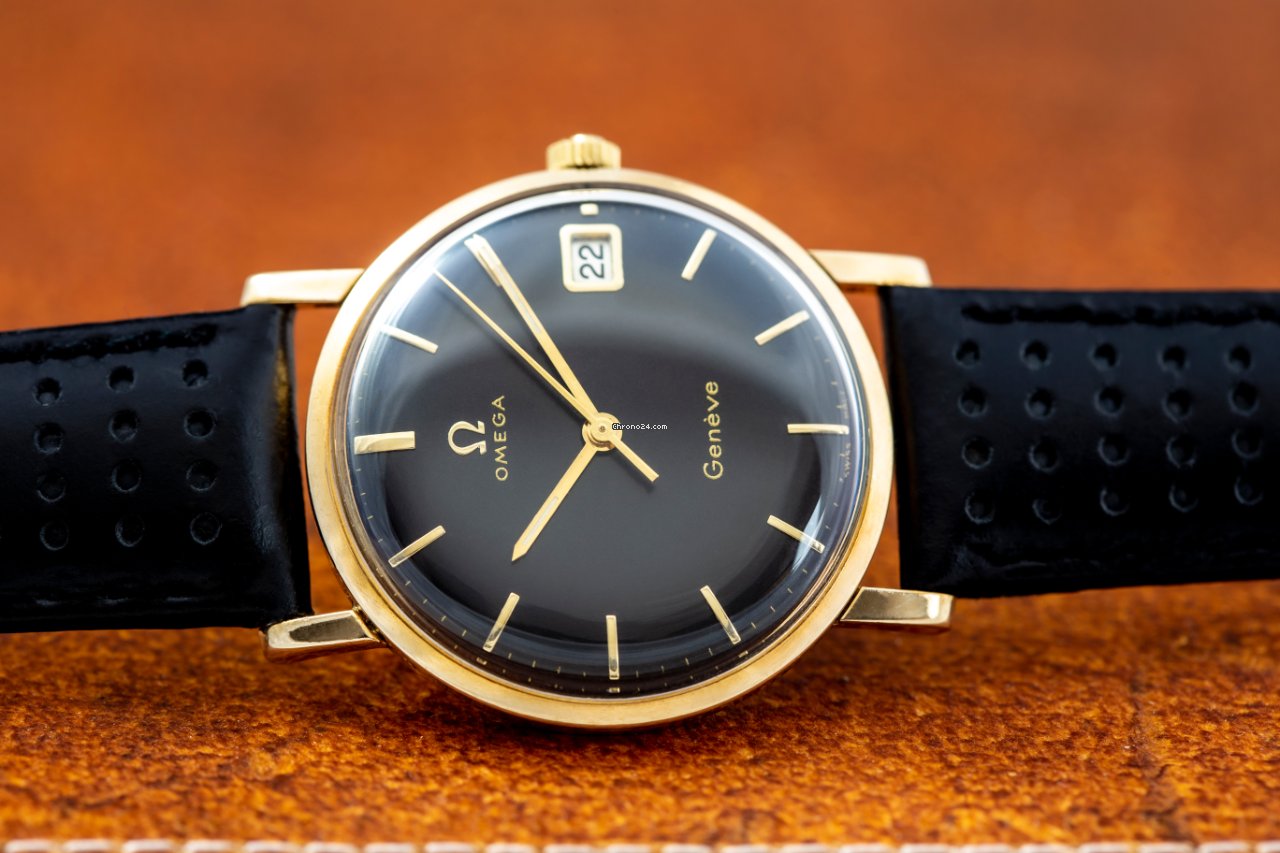 IMG_9081 Omega Geneve Mens watch Unisex Manual winding Rose gold 974 Replica 6