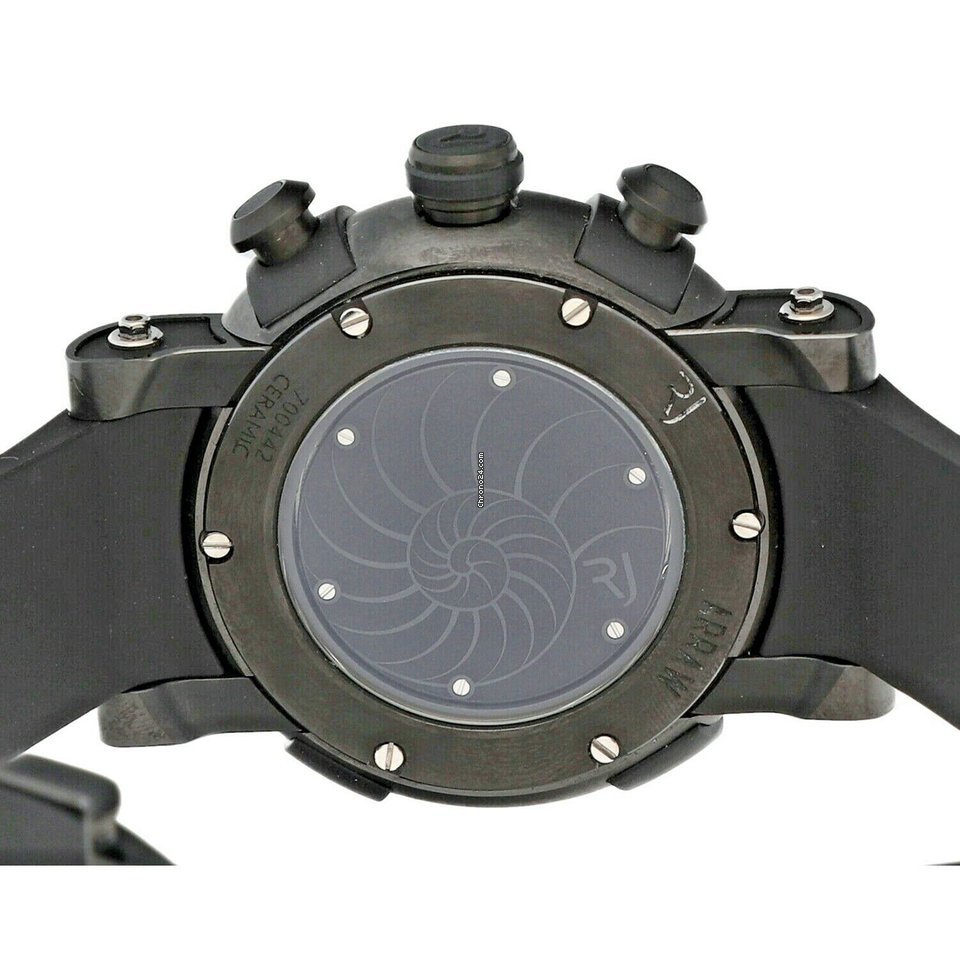 Romain Jerome Mens watch Unisex Automatic Ceramic 1M45C.CCCR.1517.RB Replica 6