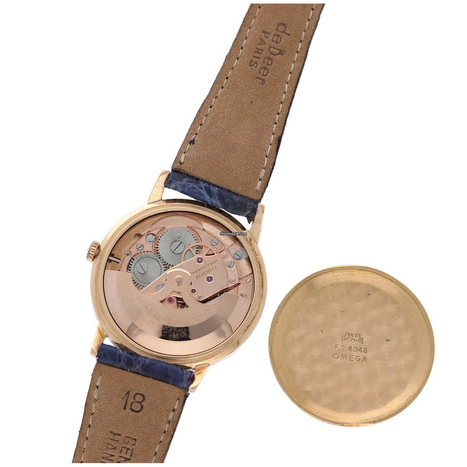 Omega Mens watch Unisex Automatic Rose gold 552 Replica 6