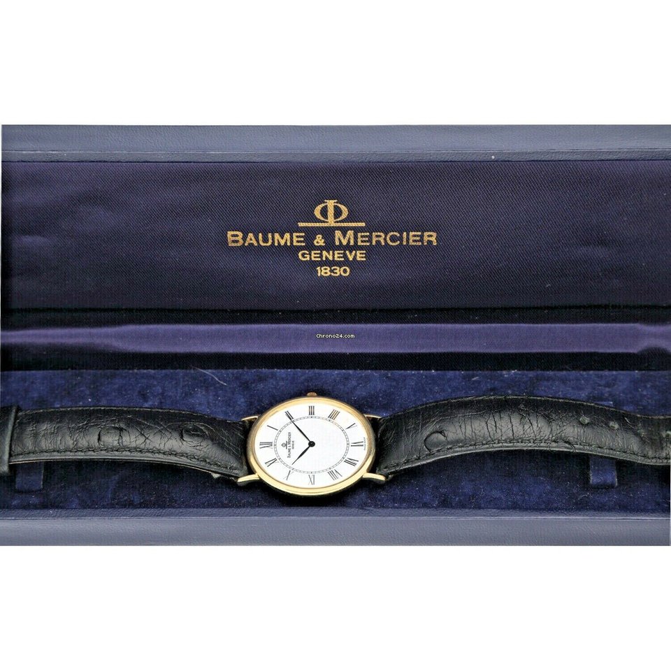 IMG_9081 Baume & Mercier Mens watch Unisex Quartz Yellow gold 95600 Replica 6