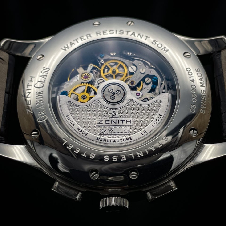 Zenith Mens watch Unisex Automatic Steel 03-0520-410-02C492GB Replica 6