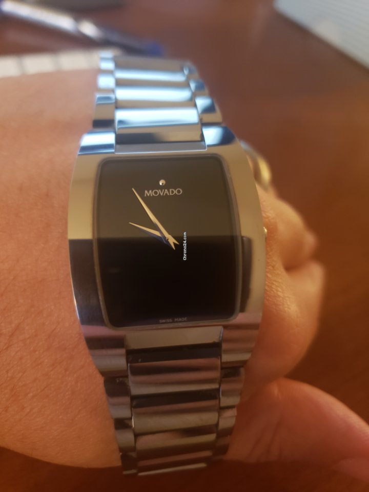 Movado Fiero Mens watch Unisex Quartz Tungsten 0605621 Replica 6
