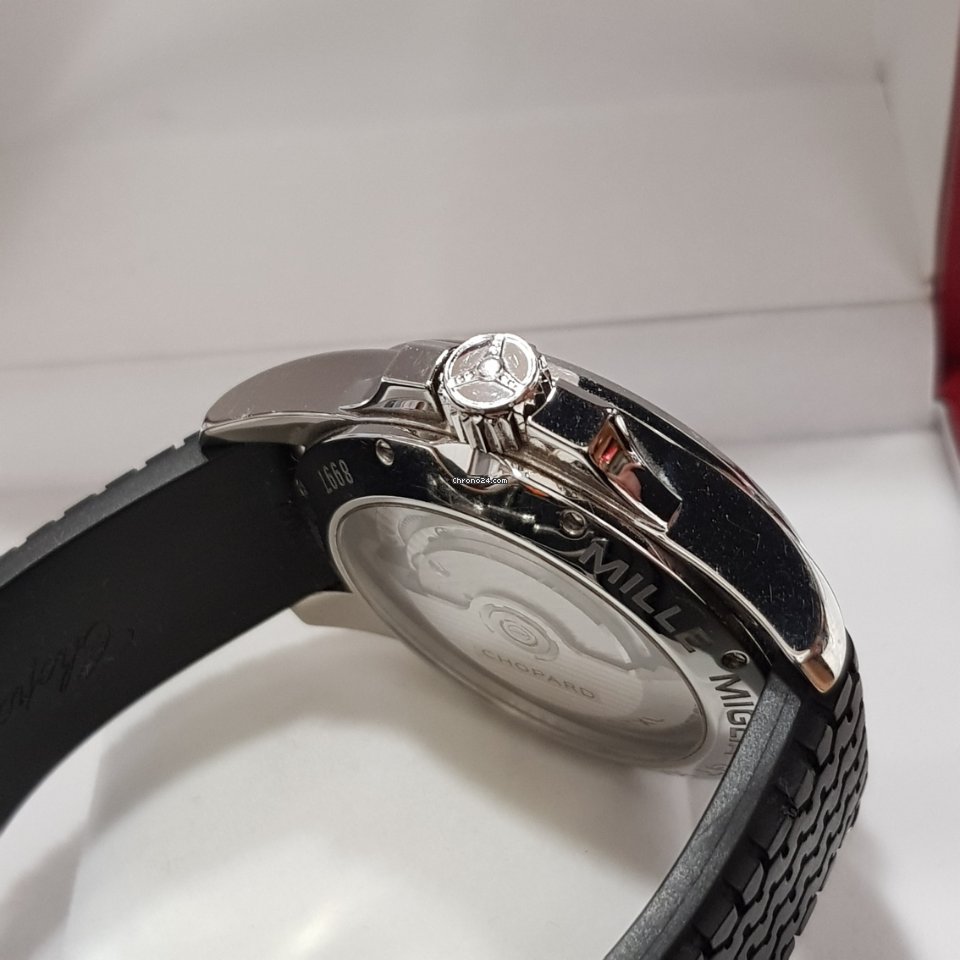 IMG_9081 Chopard Mille Miglia Mens watch Unisex Automatic Steel 168514-3001 Replica 6