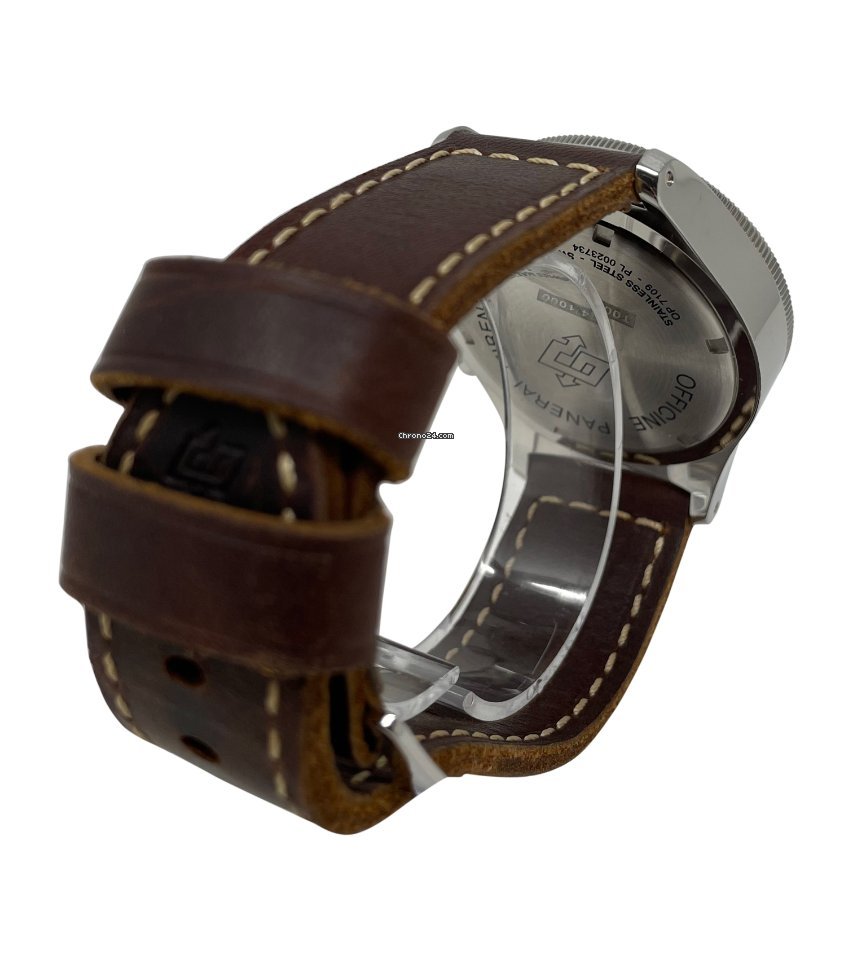 IMG_9081 Panerai Mare Nostrum Mens watch Unisex Manual winding Steel PAM 00716 Replica 6