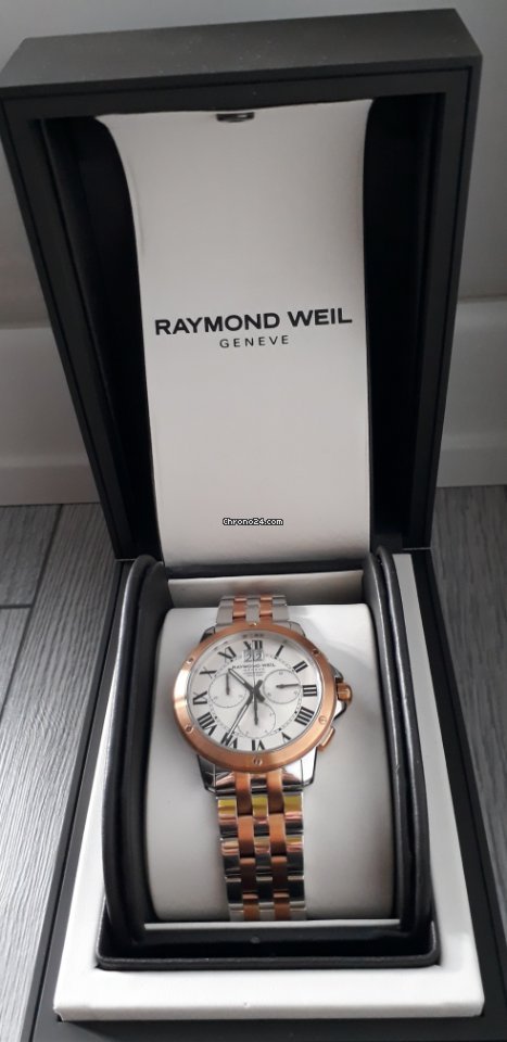 IMG_9081 Raymond Weil Tango Mens watch Unisex Manual winding Steel 4891 - ST -00650 Replica 6
