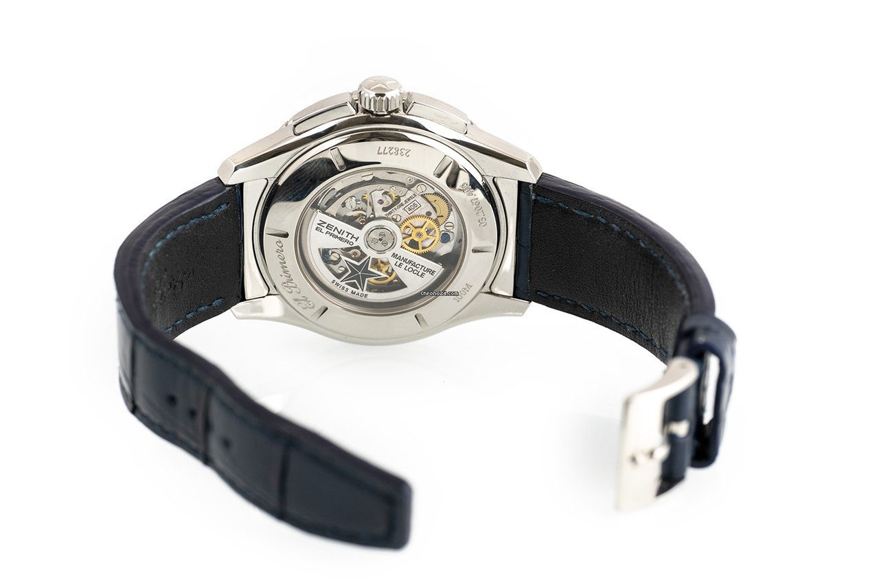 Zenith El Primero Stratos Flyback Mens watch Unisex Automatic Steel 03.2067.405 Replica 6