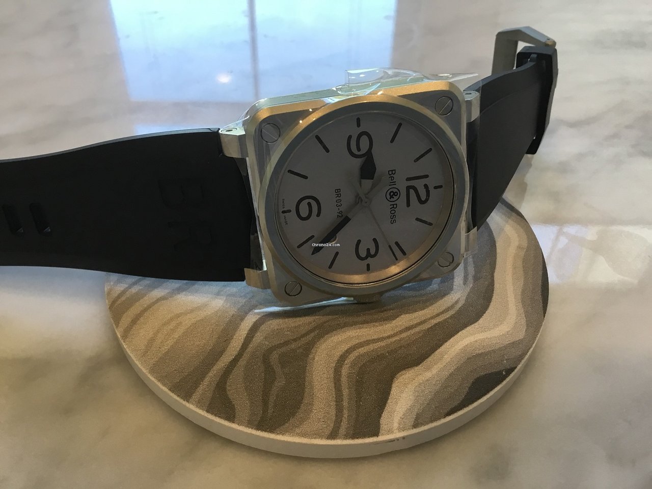 IMG_9081 Bell & Ross BR 03-92 Steel Mens watch Unisex Automatic Steel BR0392-GBL-ST SRB Replica 6