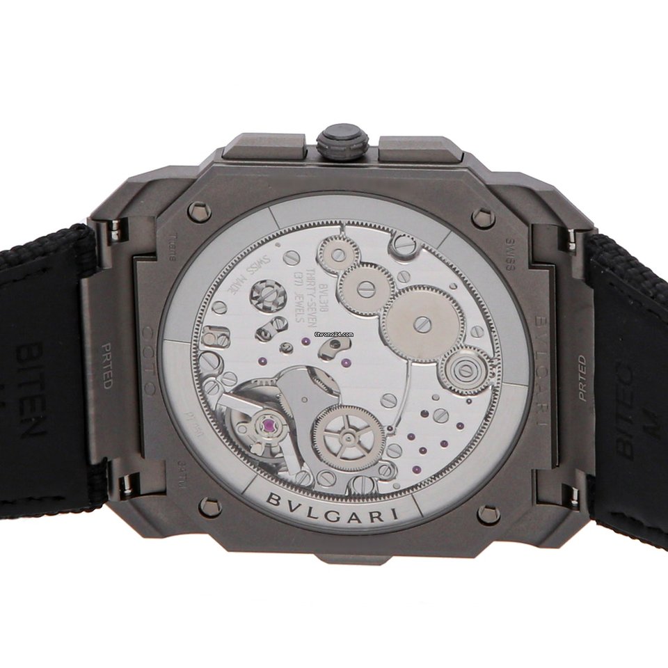 Bulgari Octo Mens watch Unisex Automatic Titanium 103371 Replica 6