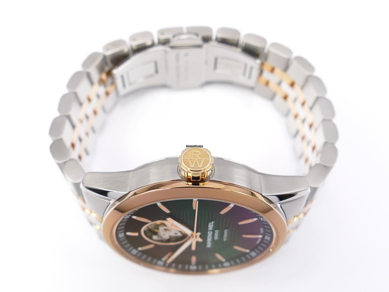 Raymond Weil Freelancer Mens watch Unisex Automatic Gold Steel 27101 Replica 6