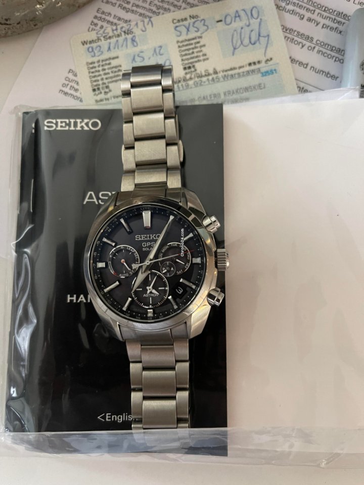IMG_9081 Seiko Astron Mens watch Unisex Automatic Steel SSH021J1 Replica 6