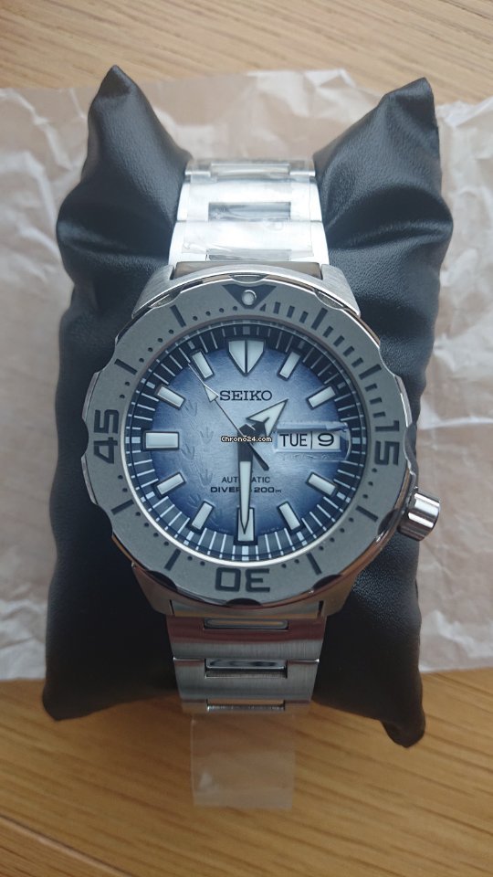 Seiko Monster Mens watch Unisex Automatic Steel SRPG57K1 Replica 6