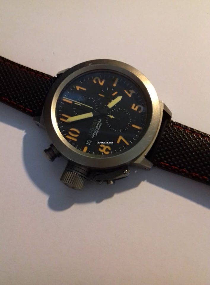 IMG_9081 U-Boat Flightdeck Mens watch Unisex Automatic Titanium A07211 Replica 6