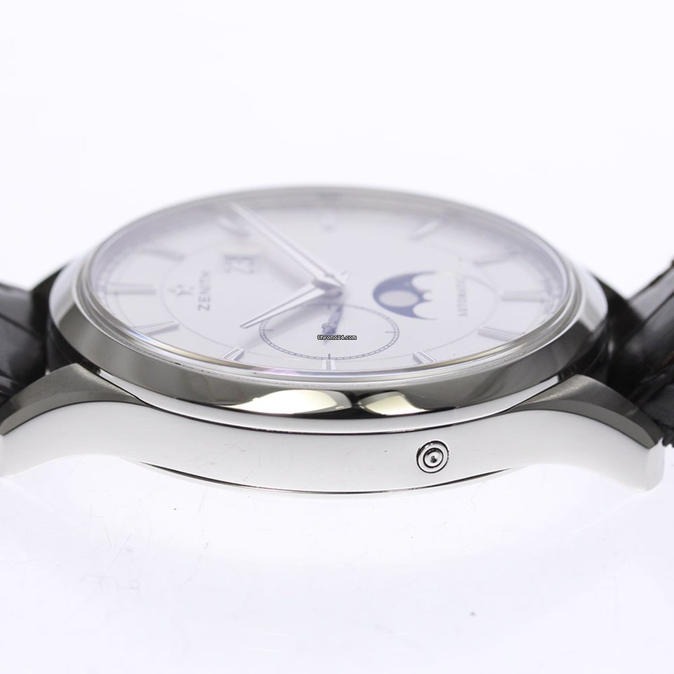 IMG_9081 Zenith Captain Moonphase Mens watch Unisex Automatic Steel 03.2143.691 Replica 6