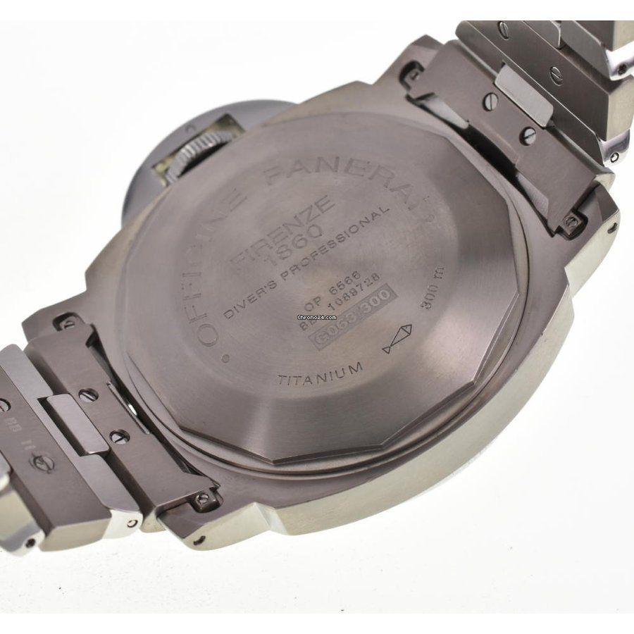 Panerai Luminor Submersible Mens watch Unisex Automatic Titanium PAM00170 Replica 6