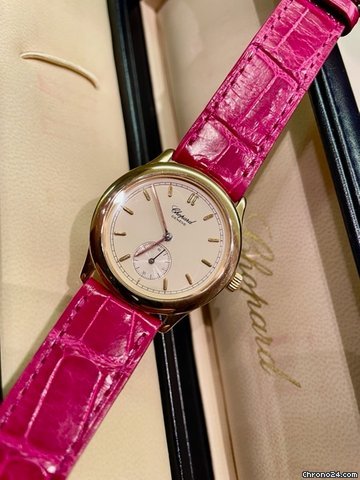 IMG_9081 Chopard Classic Mens watch Unisex Manual winding Yellow gold 1168 Replica 6