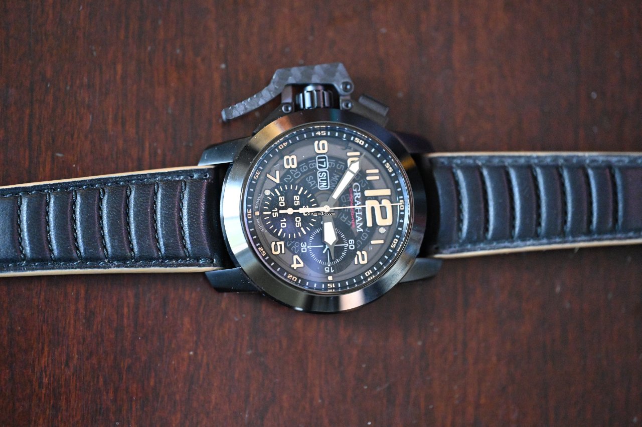 Graham Chronofighter Mens watch Unisex Automatic Steel 2CCAU.B32A Replica 6