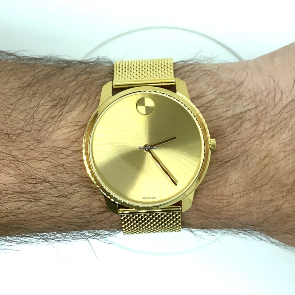 IMG_9081 Movado Bold Mens watch Unisex Quartz Steel 3600588 Replica 6