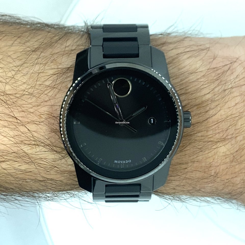IMG_9081 Movado Bold Mens watch Unisex Quartz Steel 3600727 Replica 6