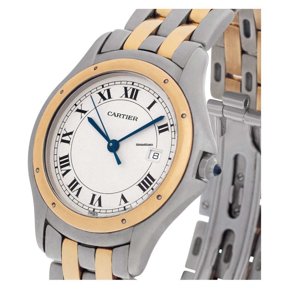 Cartier Cougar Womens watch Quartz Steel 117000 Replica 6
