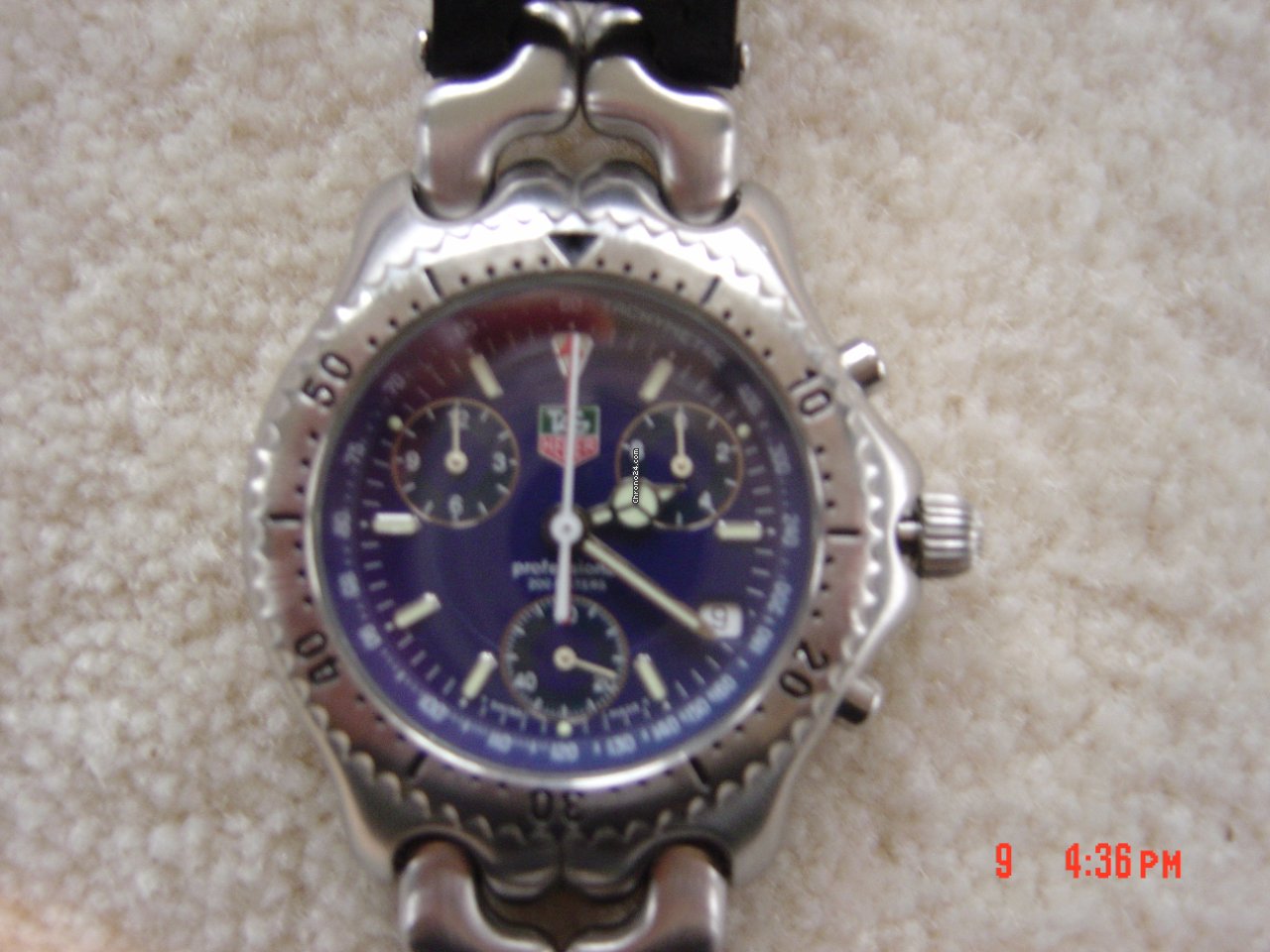 IMG_9081 TAG Heuer Link Quartz Mens watch Unisex Quartz Steel CG 1114 PP 9017 Replica 6