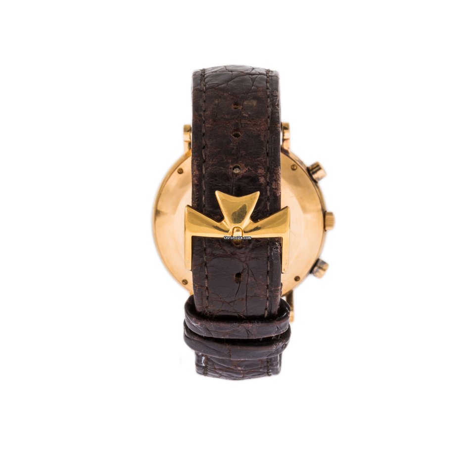 IMG_9081 Vacheron Constantin Historiques Mens watch Unisex Automatic Yellow gold 47001 Replica 6