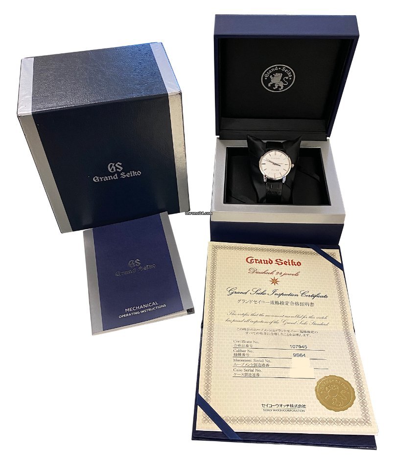 Seiko Grand Seiko Mens watch Unisex Manual winding Steel SBGW253 Replica 6